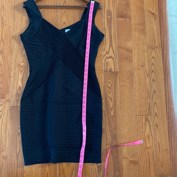 Calvin Klein womens sz 12 black sleeveless midi dress stretchy and sexy. - Picture 12 of 12